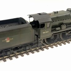BR (ex LMS) rebuilt Royal Scot class 4-6-0 no. 46160 Queen Victoria’s Rifleman