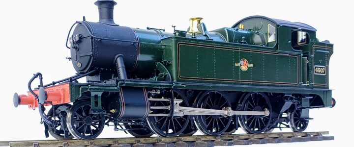 BR (ex GWR) Churchward 45xx small Prairie 2-6-2T no. 4507 BR (ex GWR) Churchward 45xx small Prairie 2-6-2T no. 4507