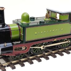 Highland Railway Jones Tank class 2-4-0T no. 59 Highlander Highland Railway Jones Tank class 2-4-0T no. 59 Highlander