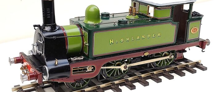 Highland Railway Jones Tank class 2-4-0T no. 59 Highlander